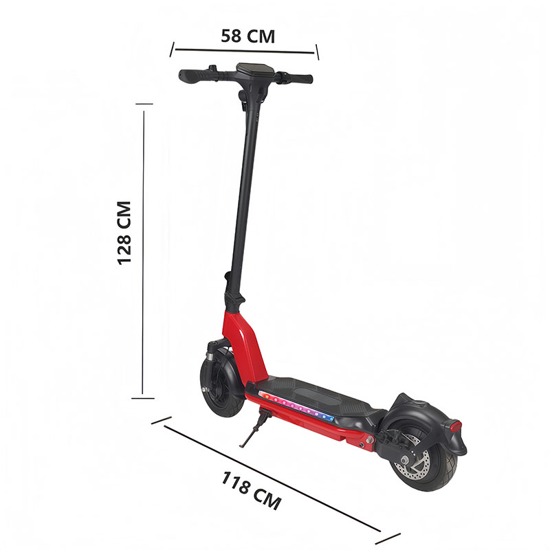 Scooter électrique pour adulte 500 W avec absorption des chocs (48 V 500 W) SG11